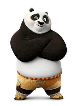 This is the Avatar Image for the Po (Kung Fu Panda) AI Voice and Text to Speech Generator
